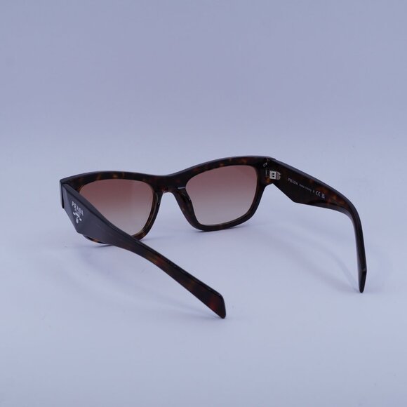 Prada PRB09S 17N50L Sunglasses Root Havana Butterfly Frame, Brown Lenses - Picture 4 of 10